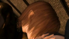 3D hentai shemale handjob and hardcore sex