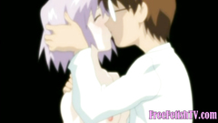 Hentai Threesome with Two Barely Legal Loli Virgins