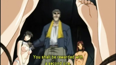 Bondage anime schoolgirl ass injection