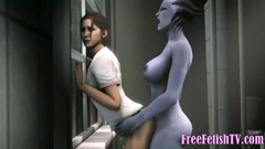 3D Cumpilation of Tiny Babes and Huge Cocks