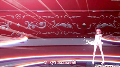 3D hentai shemale cutie self masturbating