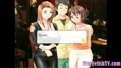 3D Hentai Uncensored Threesome with Two Hot Girls