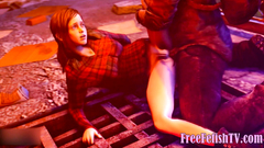 3D Tiny Little Emma Gets Her Petite Body Destroyed