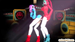 Shemales 3D hentai hot riding bigcock