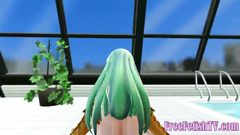 3D Petite Futa with Monstercock Fucks Little Loli