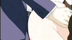 Japanese cutie anime sucking big and hard dick