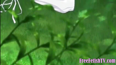 Cute Young Hentai Schoolgirl Fucked Outdoors