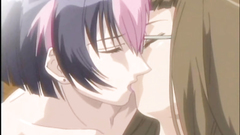 Japanese anime threesome hard fucked by bandits