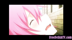 Cute Pink Hentai Loli Gets Her Tiny Pussy Deflowered