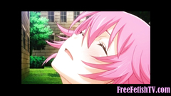 Cute Pink Hentai Loli Gets Her Tiny Pussy Deflowered