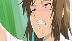 Busty Japanese nurse creampie and cummed allbody