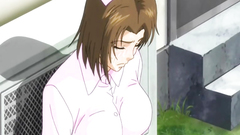 Busty Japanese nurse creampie and cummed allbody