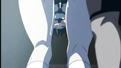Bondage anime cutie hard poking from behind by her master
