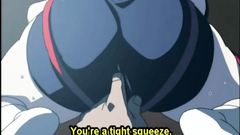 Bondage anime cutie hard poking from behind by her master