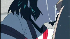 Bondage anime cutie hard poking from behind by her master