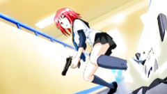 Sexy hentai schoolgirl action
