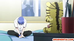 Sexy hentai schoolgirl action