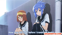 Sexy hentai schoolgirl action