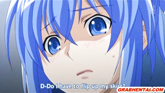 Sexy hentai schoolgirl action