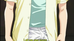 Redhead hentai self maturbating and receiving cum