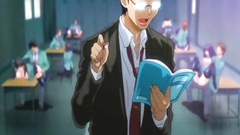 Busty hentai coeds group gangbang in the class