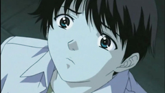 Sexy hentai gets licked her boobs