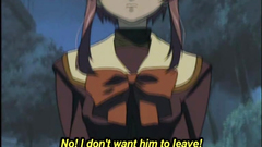 Coed hentai cutie gets licked and poked from behind