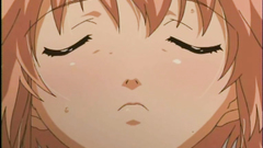 Coed hentai cutie gets licked and poked from behind