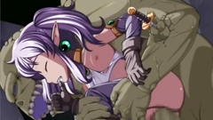 Ghetto hentai cutie hard gangbang by monsters