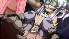 Cute hentai gangbanged by monsters