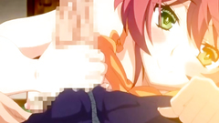 Sister gives brother a nice handjob and blowjob