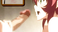 Sister gives brother a nice handjob and blowjob