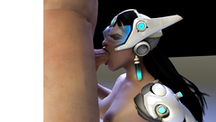 Symmetra Blow Job Close Up