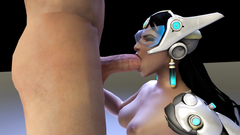 Symmetra Blow Job Close Up
