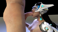 Symmetra Blow Job Close Up