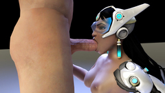 Symmetra Blow Job Close Up