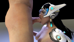 Symmetra Blow Job Close Up