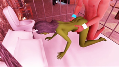 3D Busty Demon Girl Fucked In Prison!