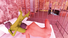 3D Demon Girl Gets Multiple Cumshots!