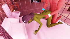 3D Demon Girl Gets Multiple Cumshots!