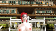 Aion 3d sexy slut redhead dance