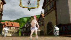 Aion 3d sexy slut redhead dance