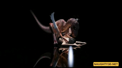 Raptor Fucks a Girl