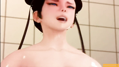 Horny Hentai Chun Li Super Fucking