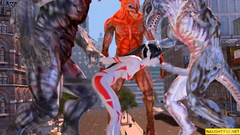 Hardcore Hentai Alien Fuck