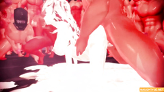 MMD Hentai 3D Hardcore Gangbang