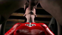 3D Girl Throated by an Ogre