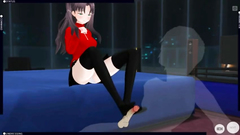 rin tohsaka 3d hentai