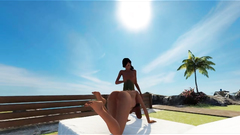 Shemale Fucks Girl in Hot 3D Game!