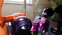 Overwatch Best Assjob Dry Humping by Widowmaker